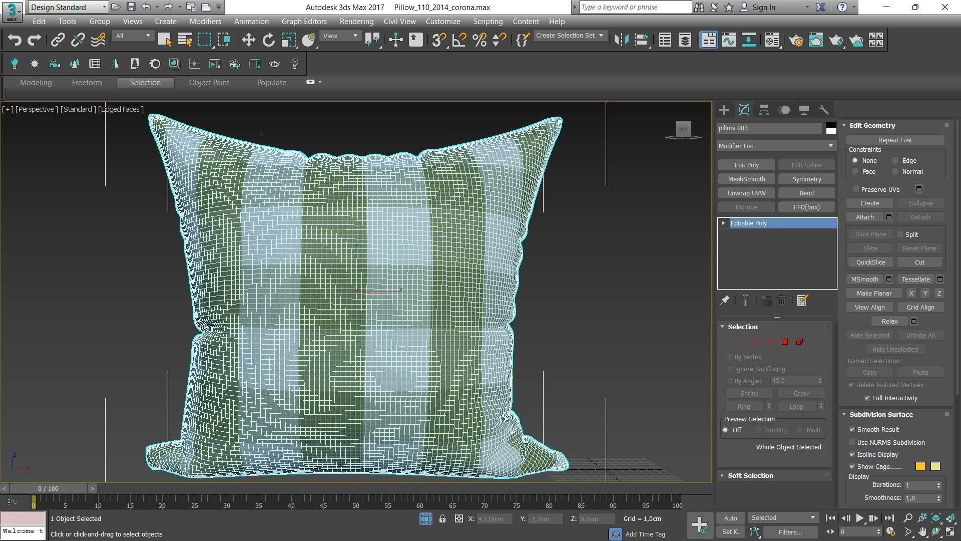 Decorative pillows Houzz set 110 3D model_9