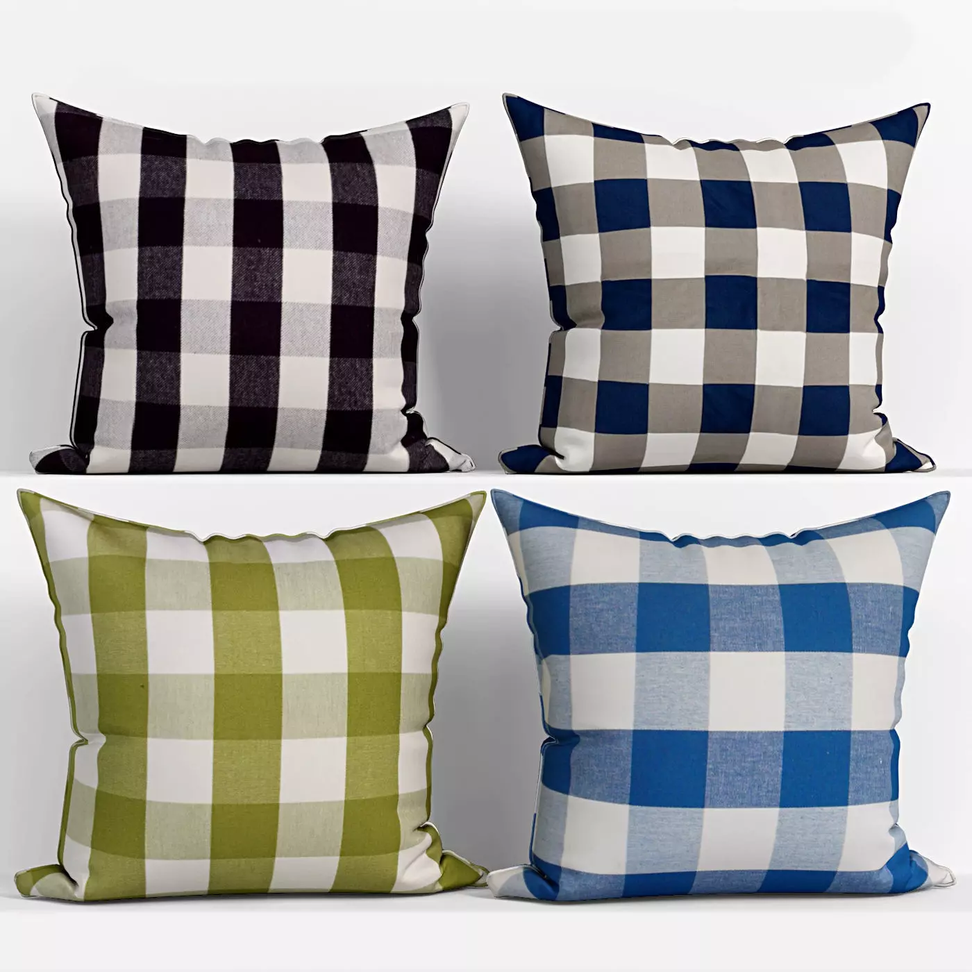 Decorative pillows Houzz set 110 3D model_0