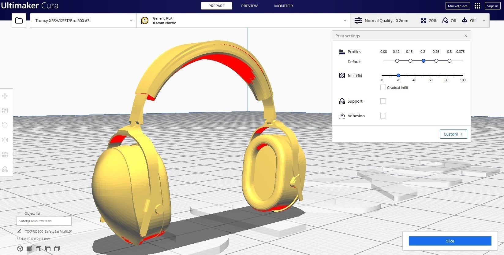Safety Earmuffs 01 3D model_37