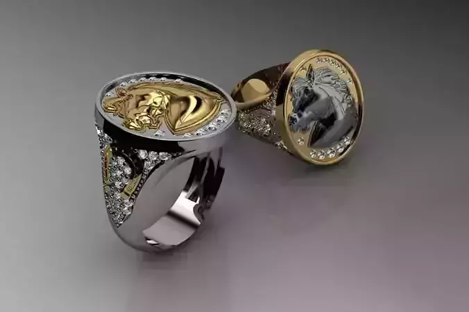 Jewelry ring 3d models download 3D print model 