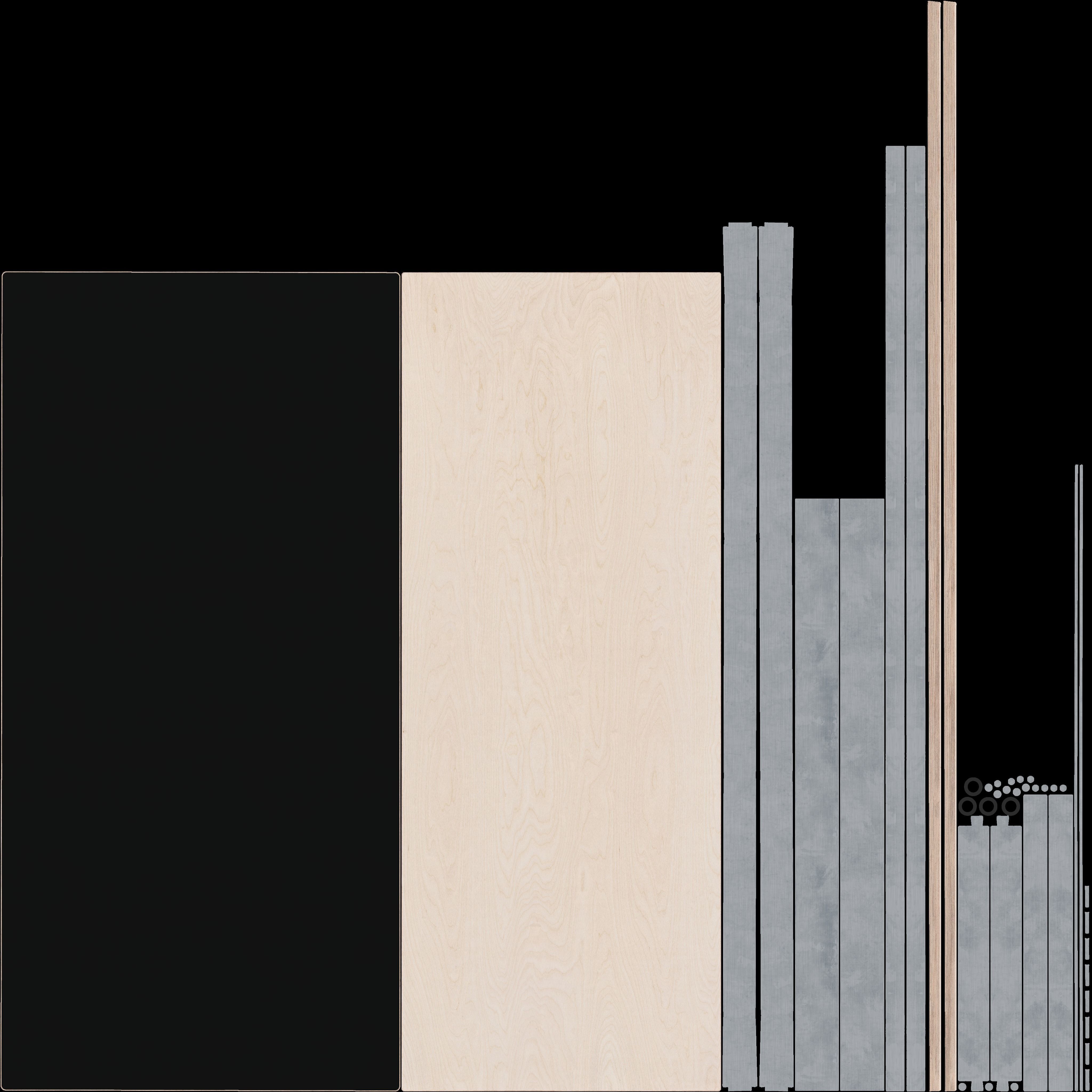 Work Table Low-poly 3D model_8