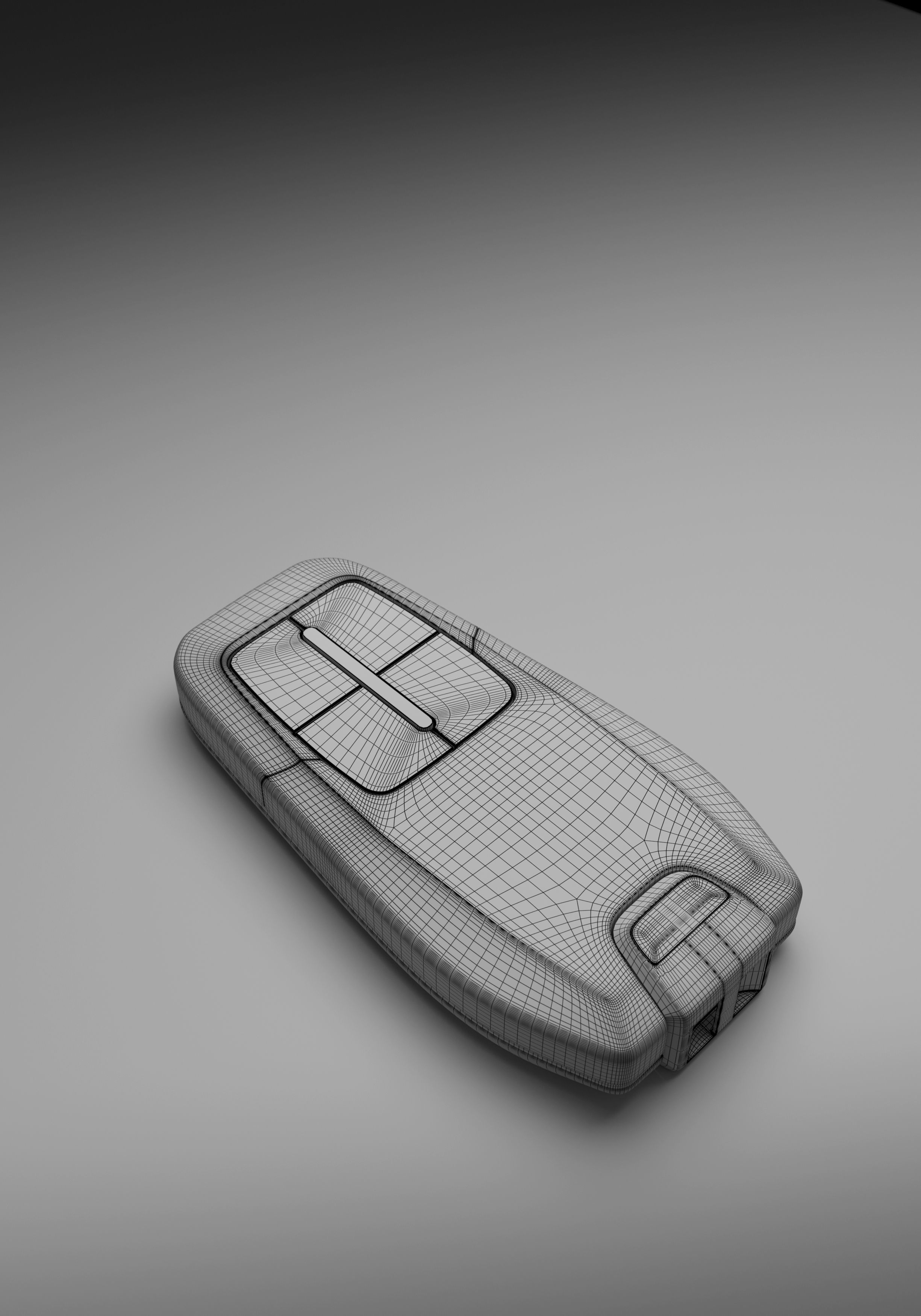 Ferrari car key 3D model_6