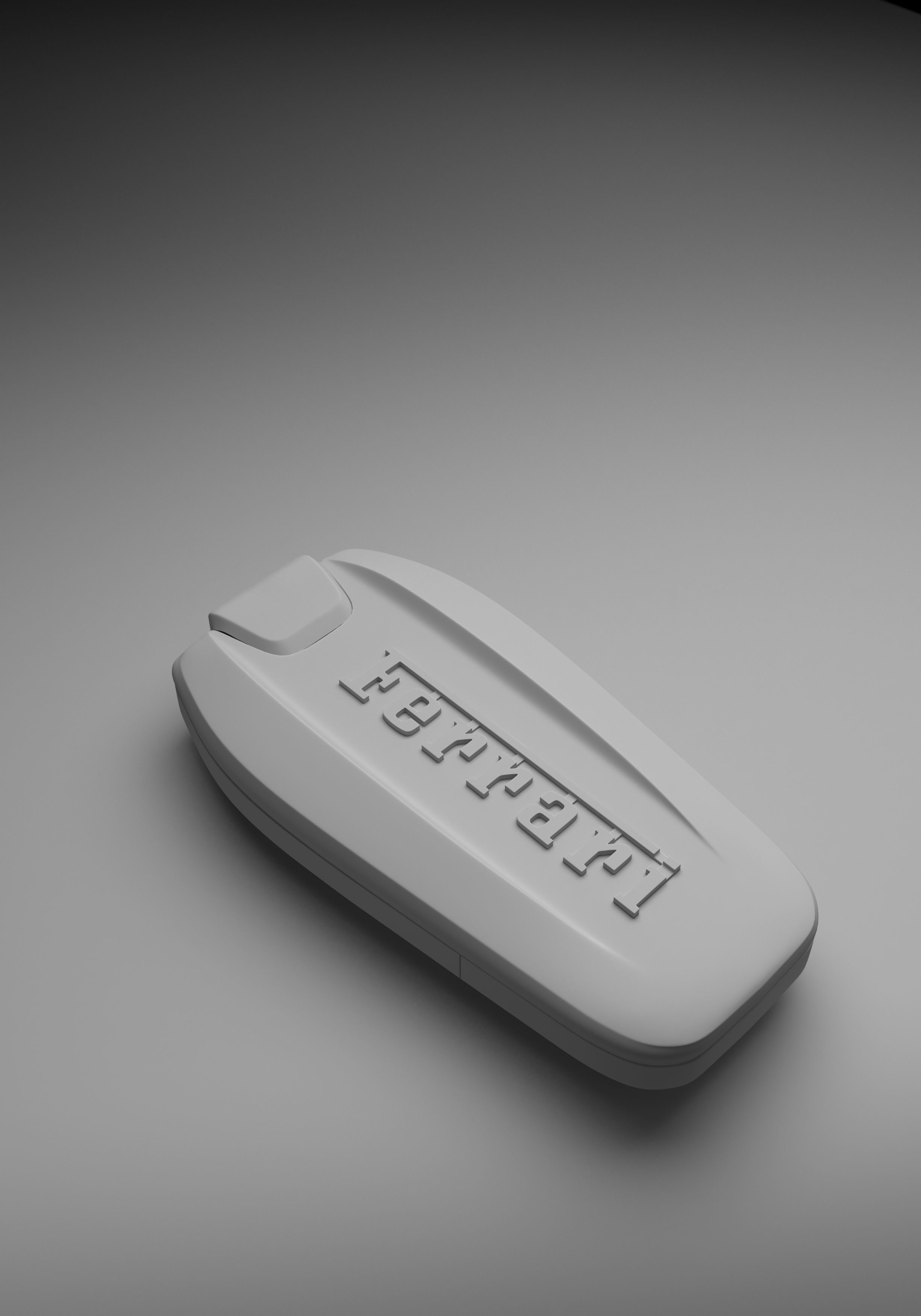 Ferrari car key 3D model_5