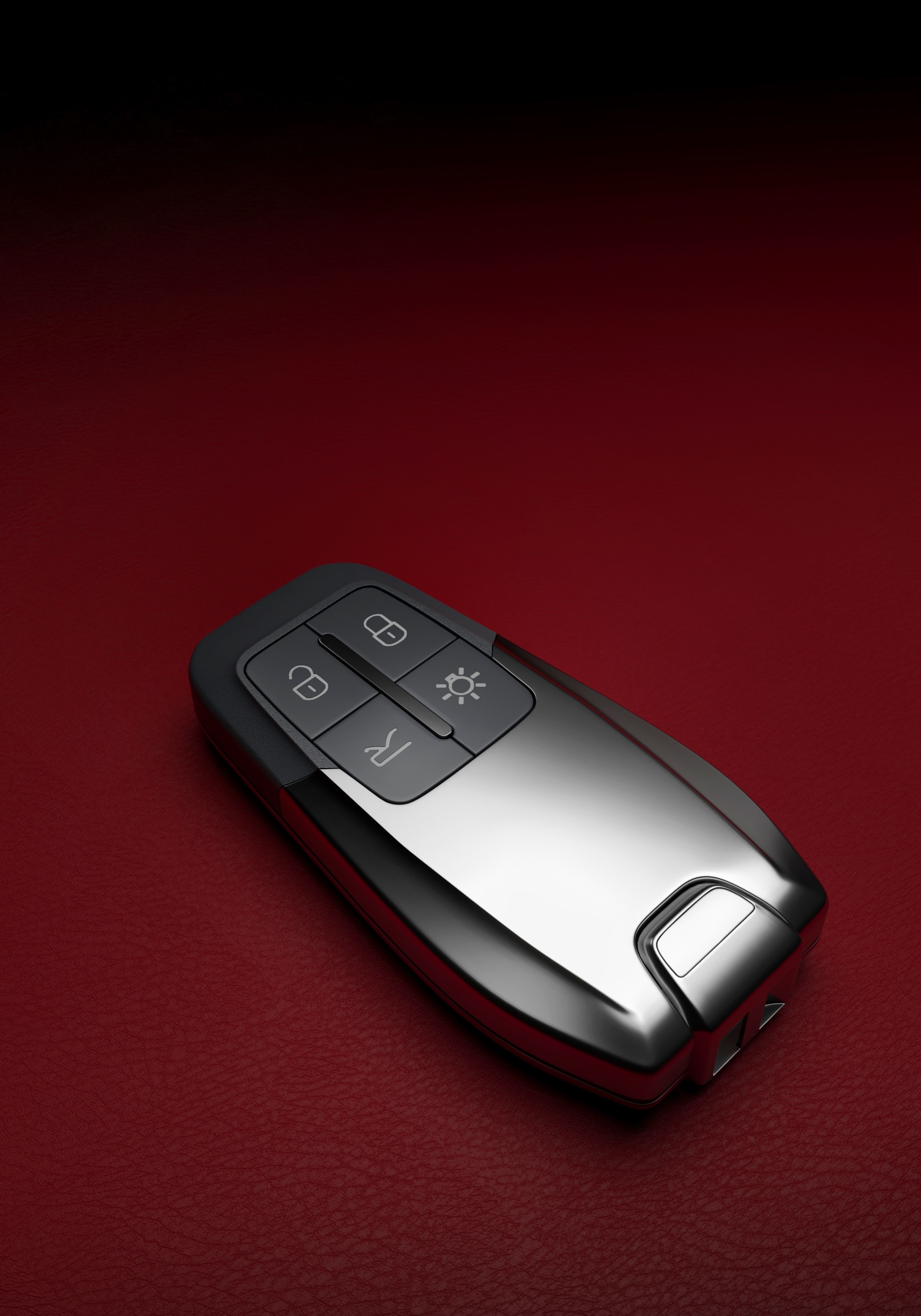 Ferrari car key 3D model_1