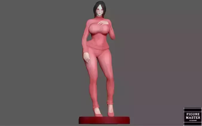 MAI SHIRANUI SWEATER GIRL KOF GAME ANIME CHARACTER 3D PRINT