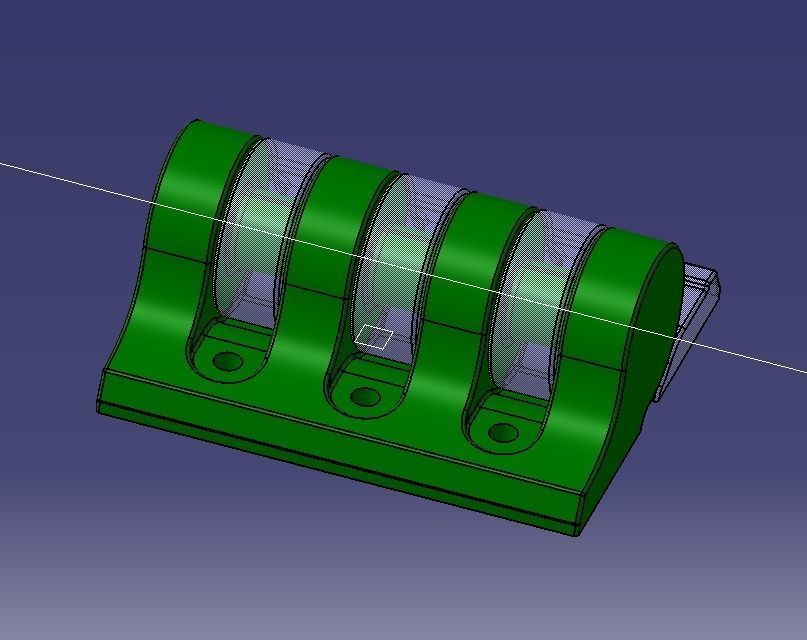 Plastic Hinge 3D print model_22