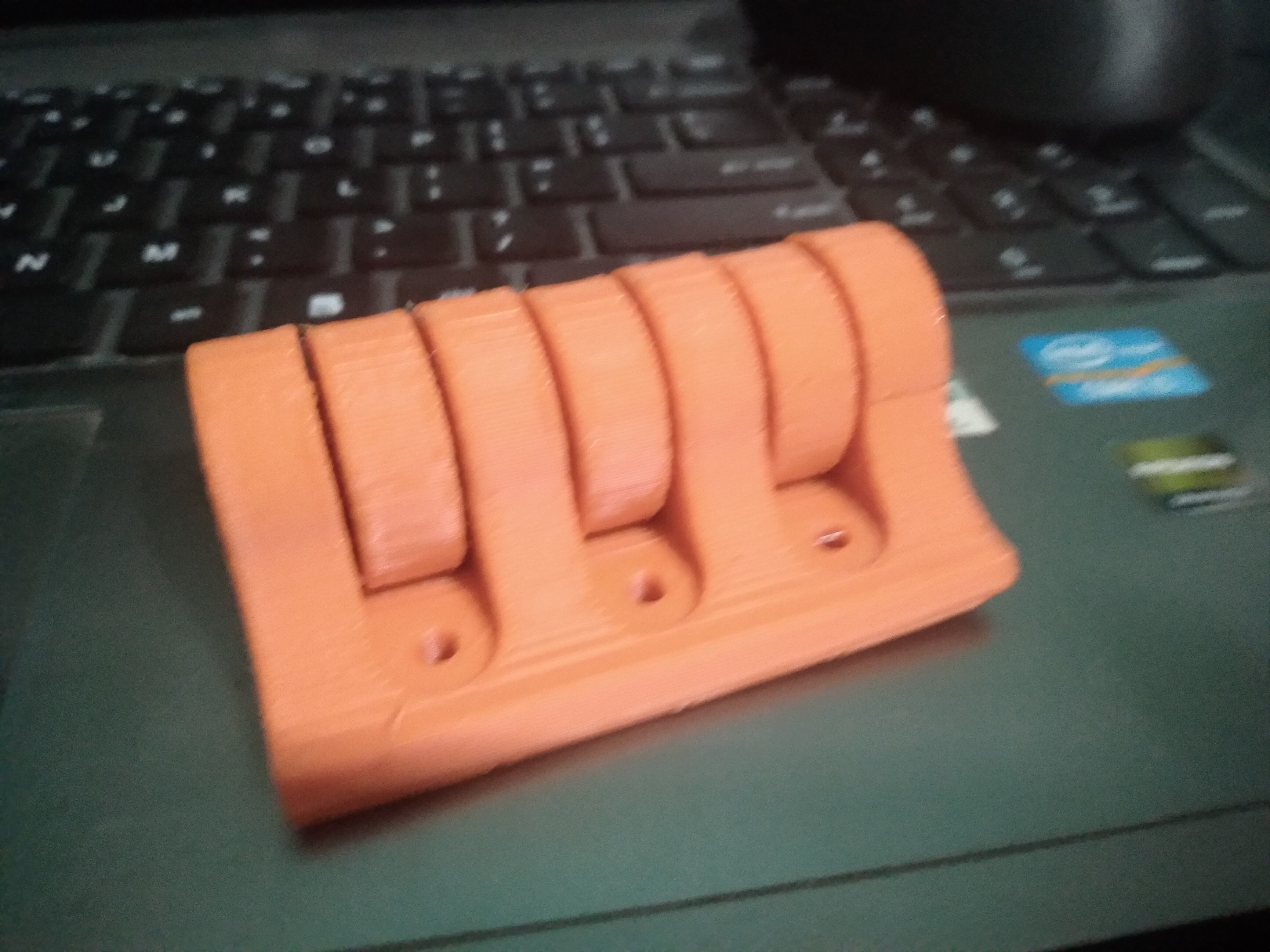 Plastic Hinge 3D print model_11