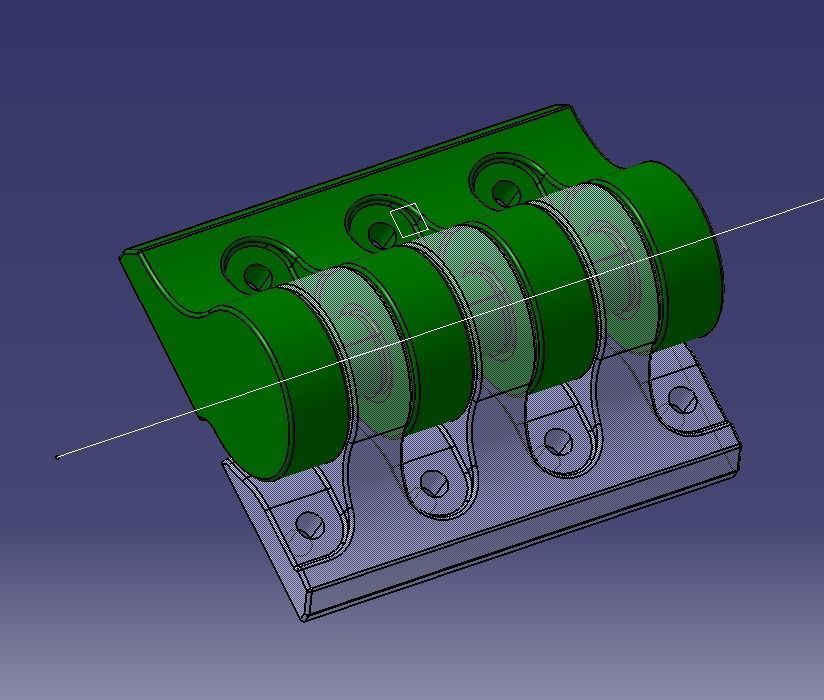 Plastic Hinge 3D print model_21