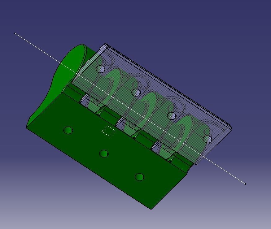 Plastic Hinge 3D print model_20