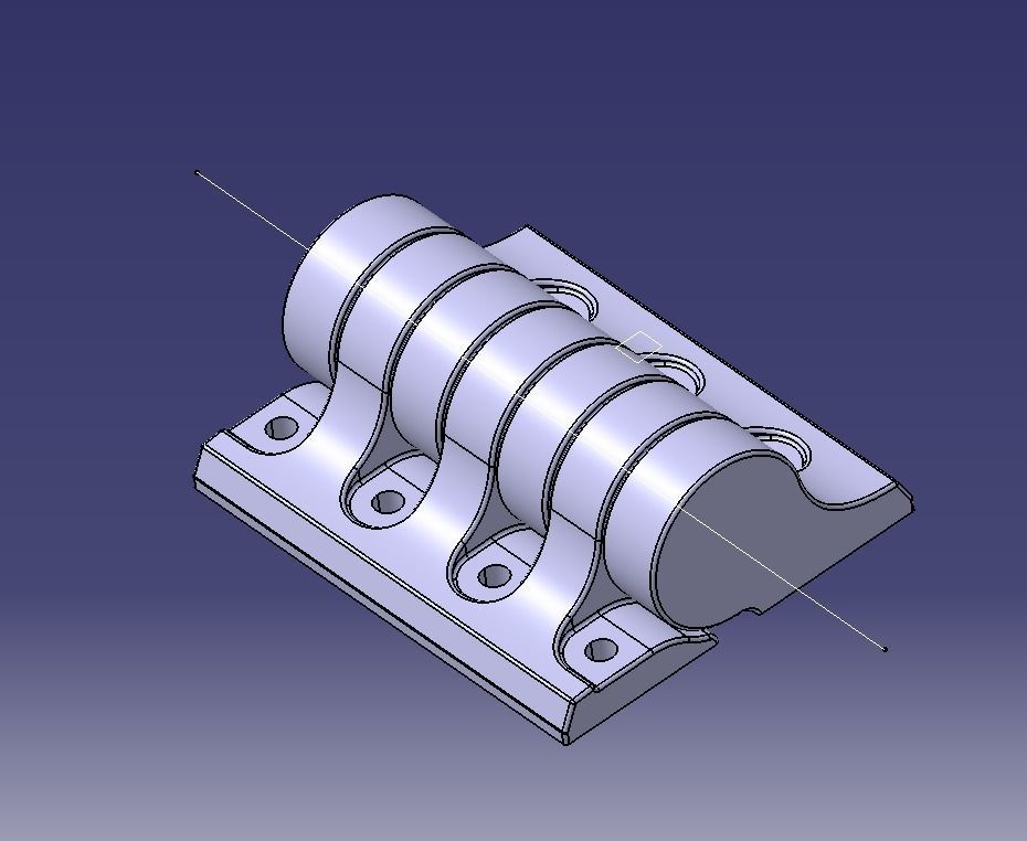 Plastic Hinge 3D print model_14