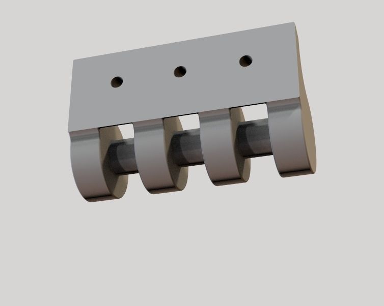 Plastic Hinge 3D print model_37