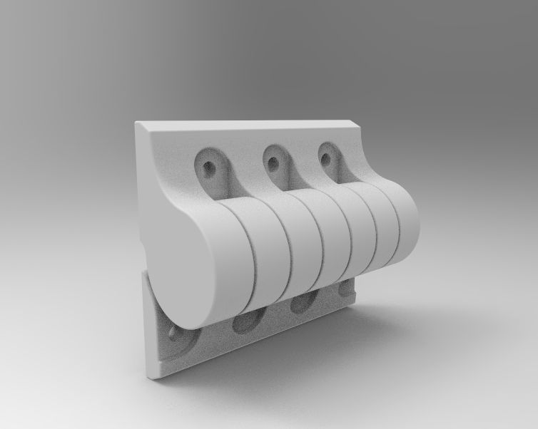 Plastic Hinge 3D print model_32
