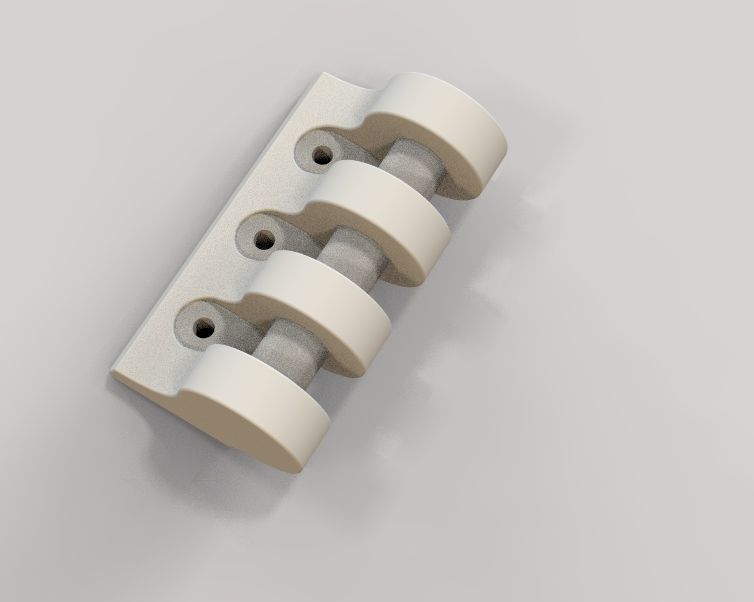 Plastic Hinge 3D print model_40