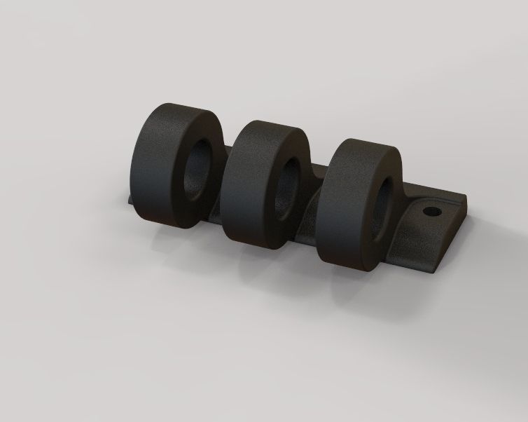 Plastic Hinge 3D print model_6