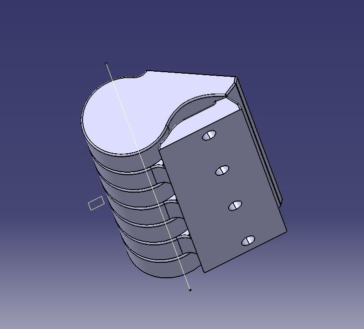 Plastic Hinge 3D print model_27