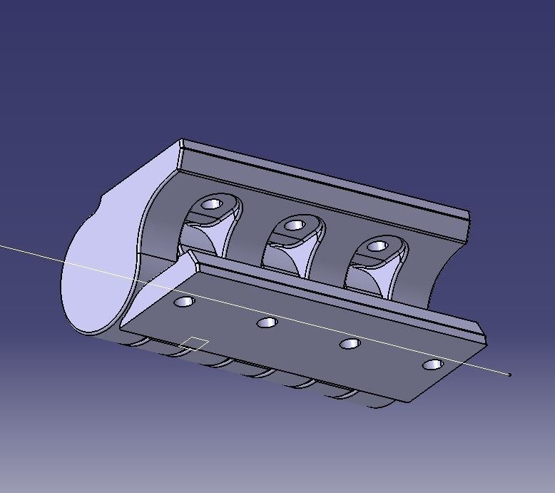 Plastic Hinge 3D print model_24
