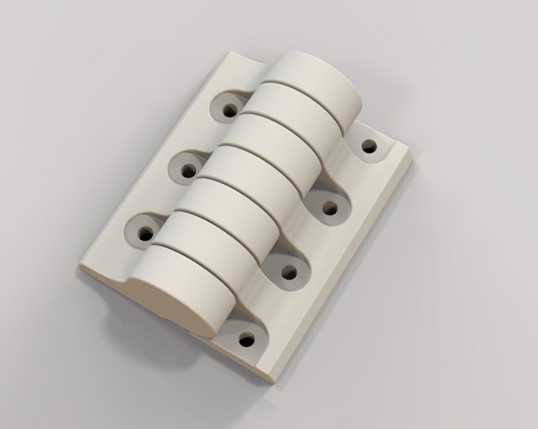 Plastic Hinge 3D print model_38