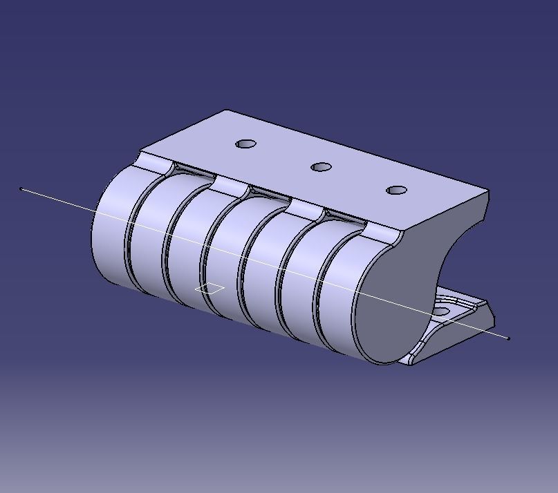 Plastic Hinge 3D print model_23