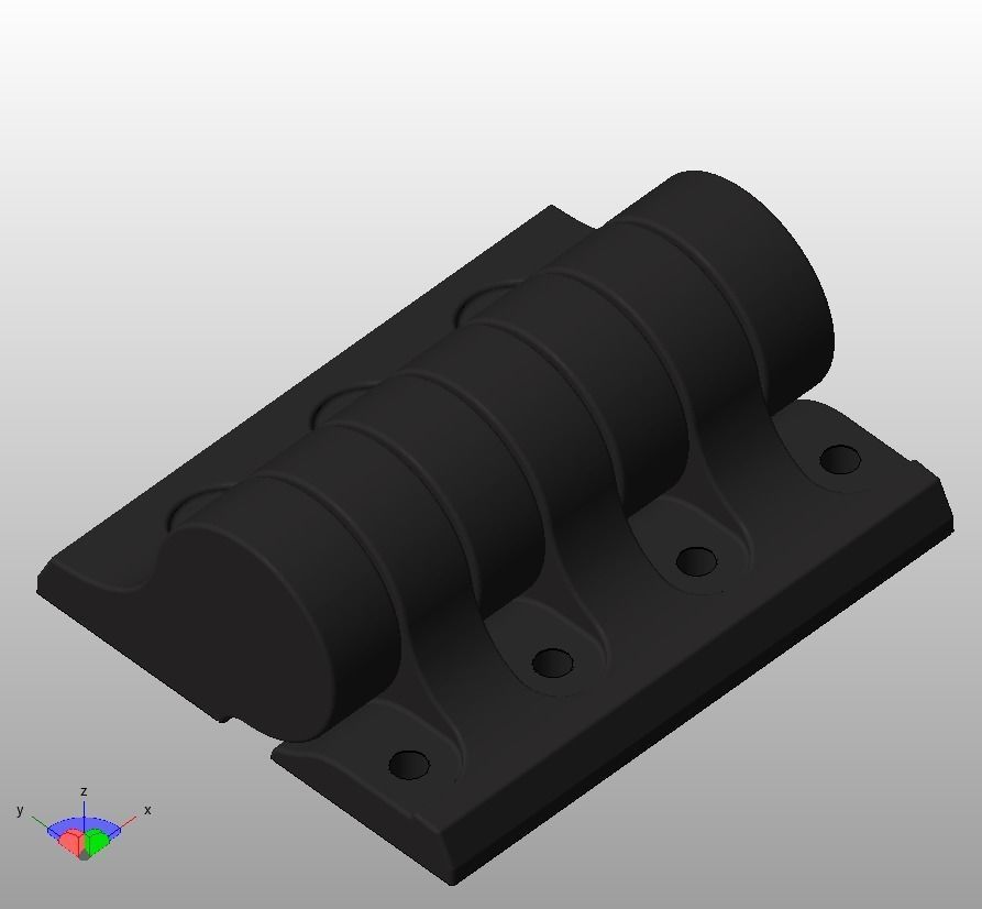 Plastic Hinge 3D print model_28