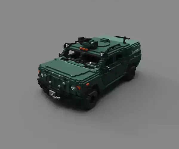 Voxel military vehicle military SBA Novator