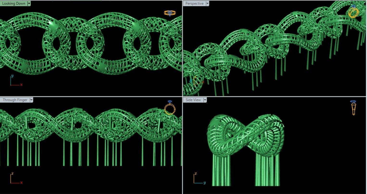 HOLLOW CHAIN FILES 3D print model_25