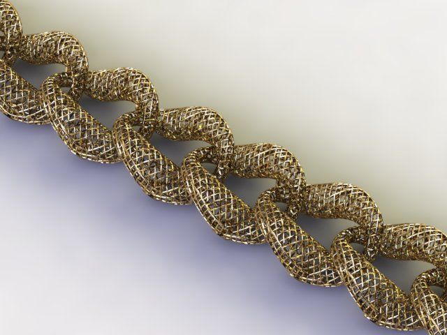 HOLLOW CHAIN FILES 3D print model_14