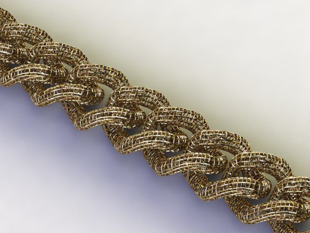 HOLLOW CHAIN FILES 3D print model_12