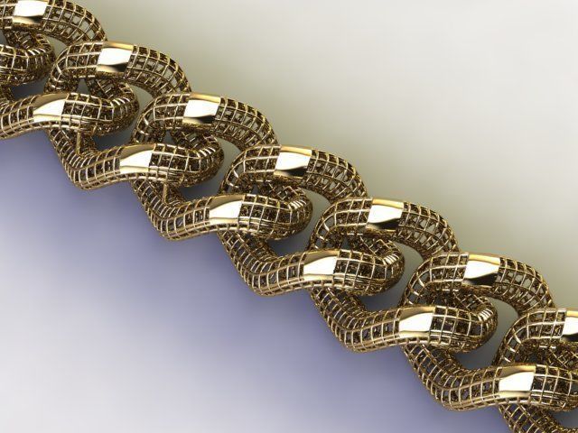 HOLLOW CHAIN FILES 3D print model_2