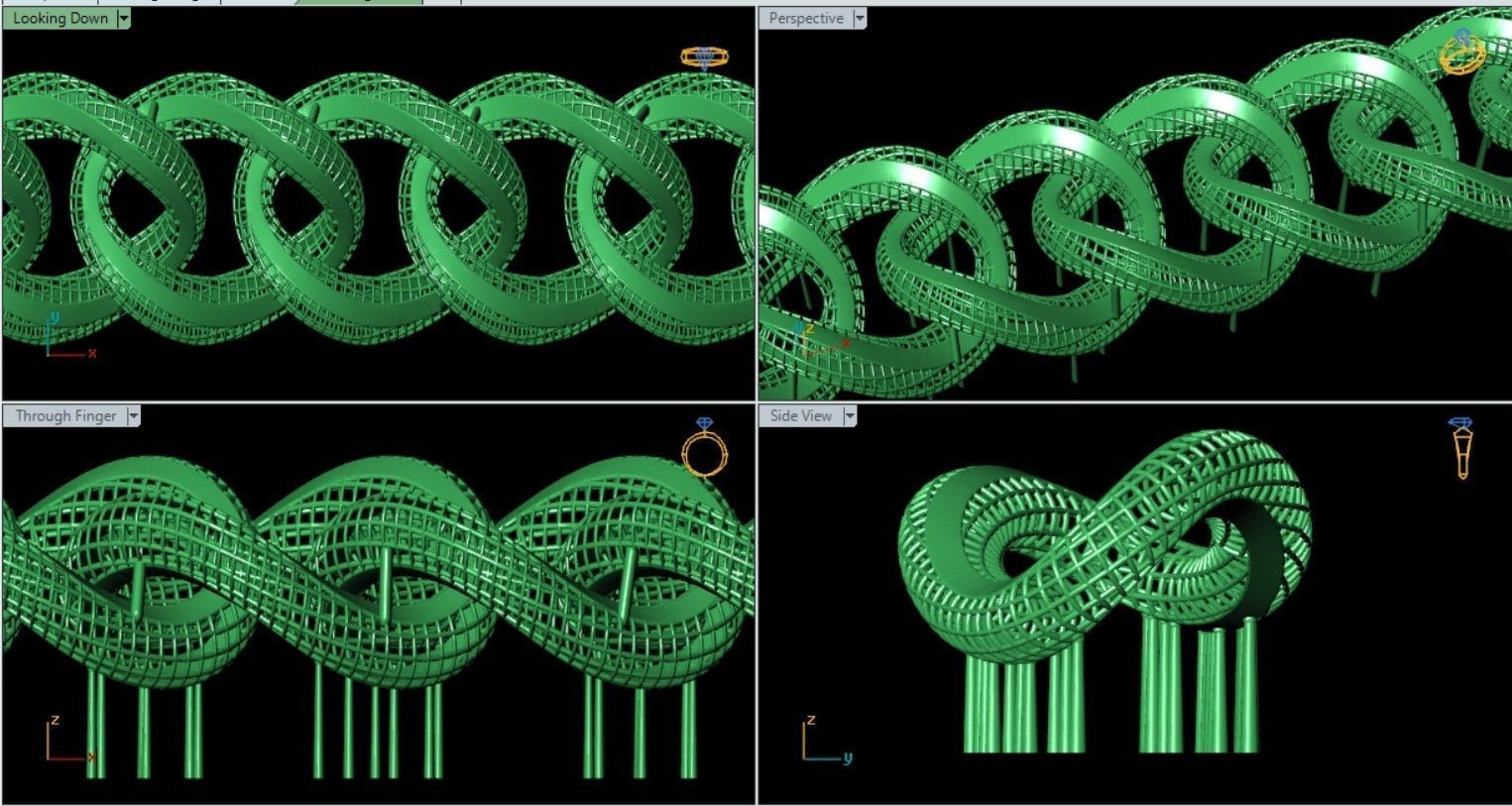 HOLLOW CHAIN FILES 3D print model_21