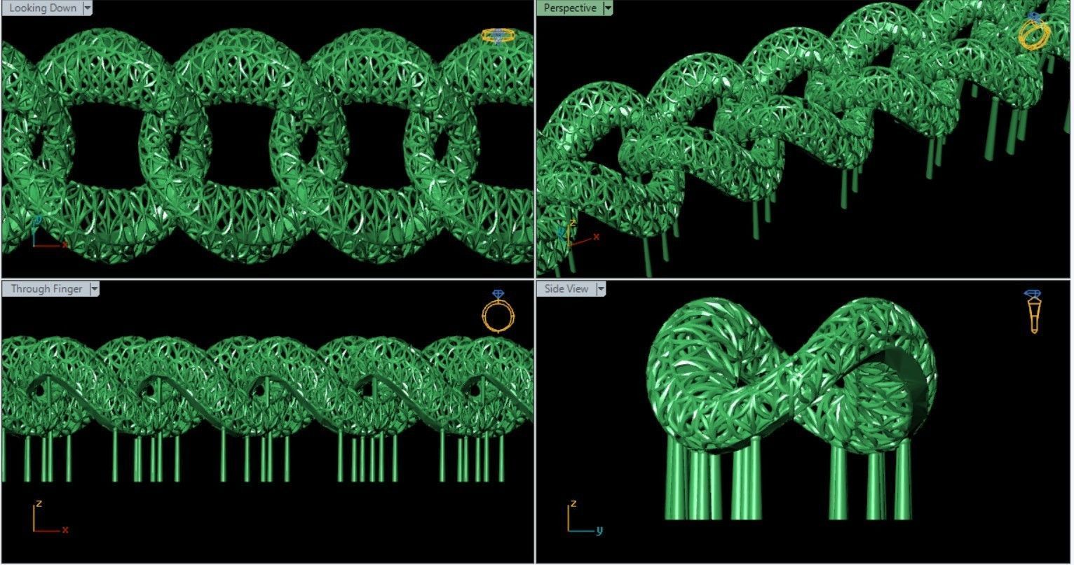 HOLLOW CHAIN FILES 3D print model_9