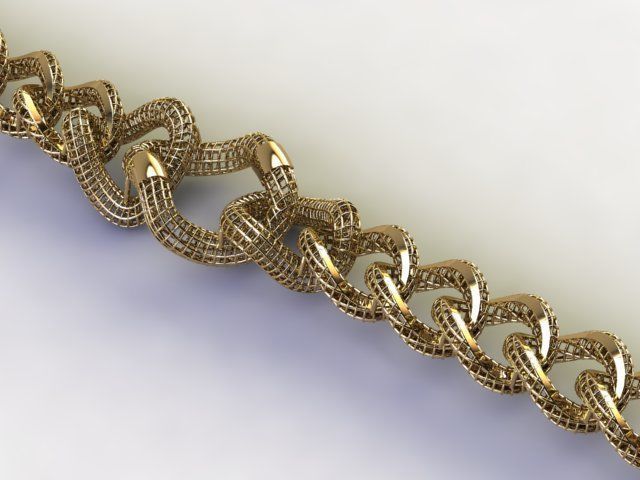 HOLLOW CHAIN FILES 3D print model_6