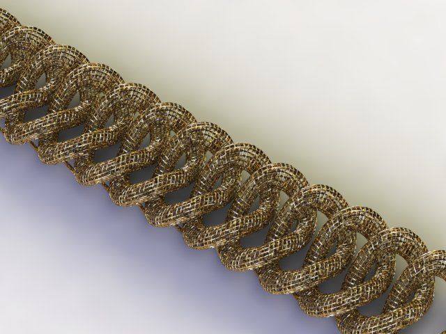 HOLLOW CHAIN FILES 3D print model_16