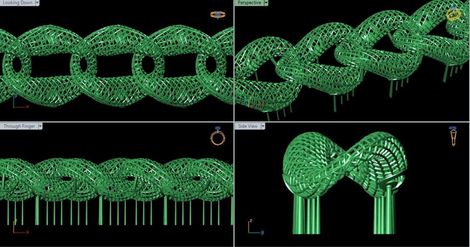 HOLLOW CHAIN FILES 3D print model_15