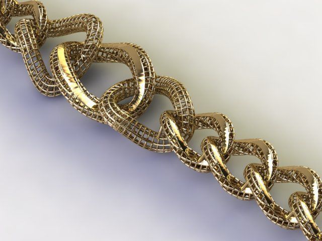 HOLLOW CHAIN FILES 3D print model_4