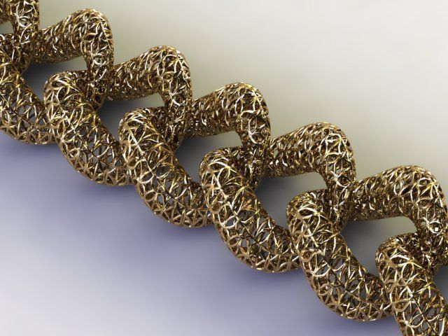 HOLLOW CHAIN FILES 3D print model_8