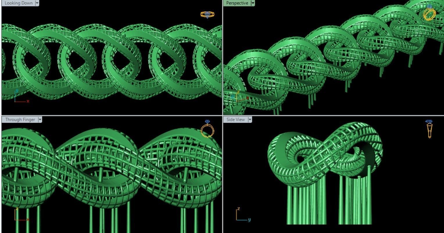 HOLLOW CHAIN FILES 3D print model_23
