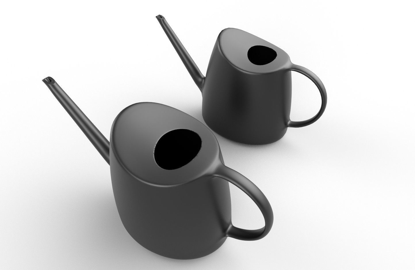 Watering Can 01 Low-poly 3D model_8