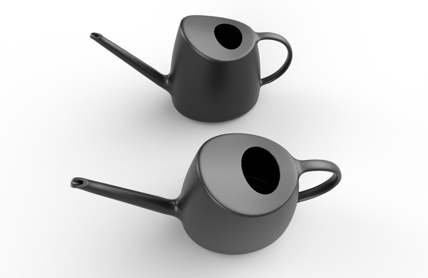 Watering Can 01 Low-poly 3D model_7