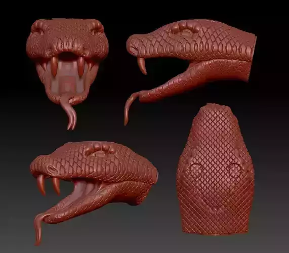 Cobra Snake 3D print model