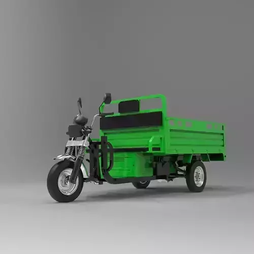 Electric Loader  Low-poly 3D model