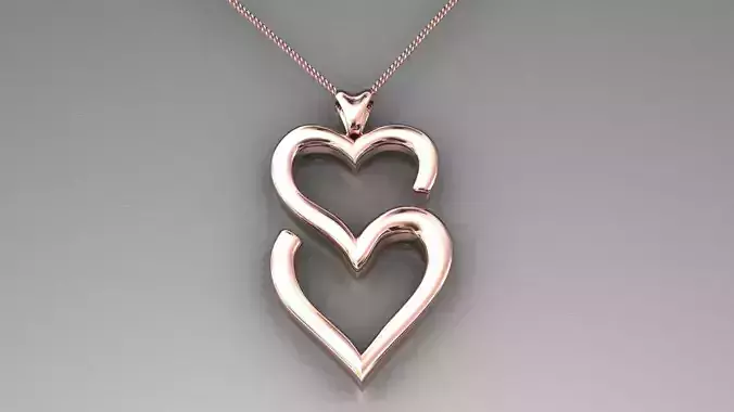 Heart of S pendant