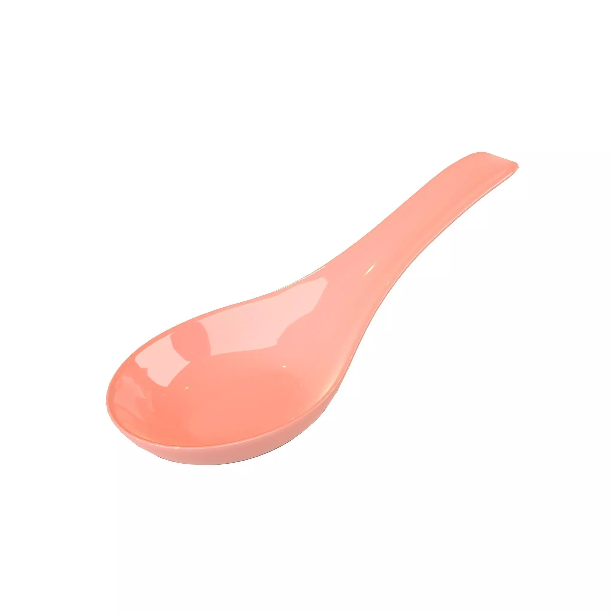 Rice Spoon v1 006 Low-poly 3D model_0