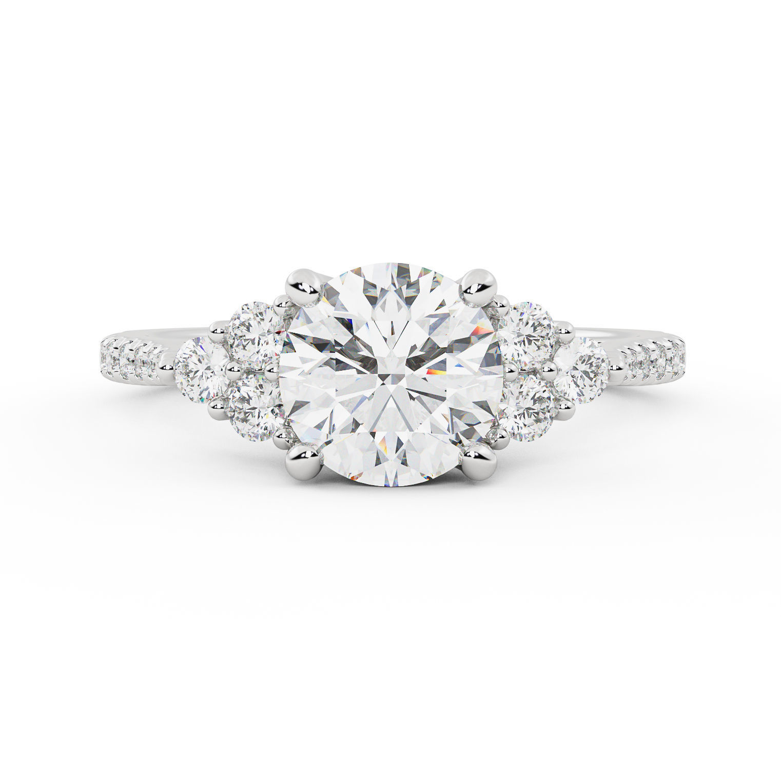 Engagement Ring 001 3D print model_16