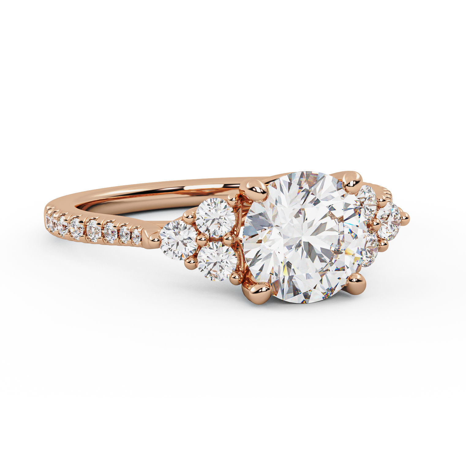 Engagement Ring 001 3D print model_9