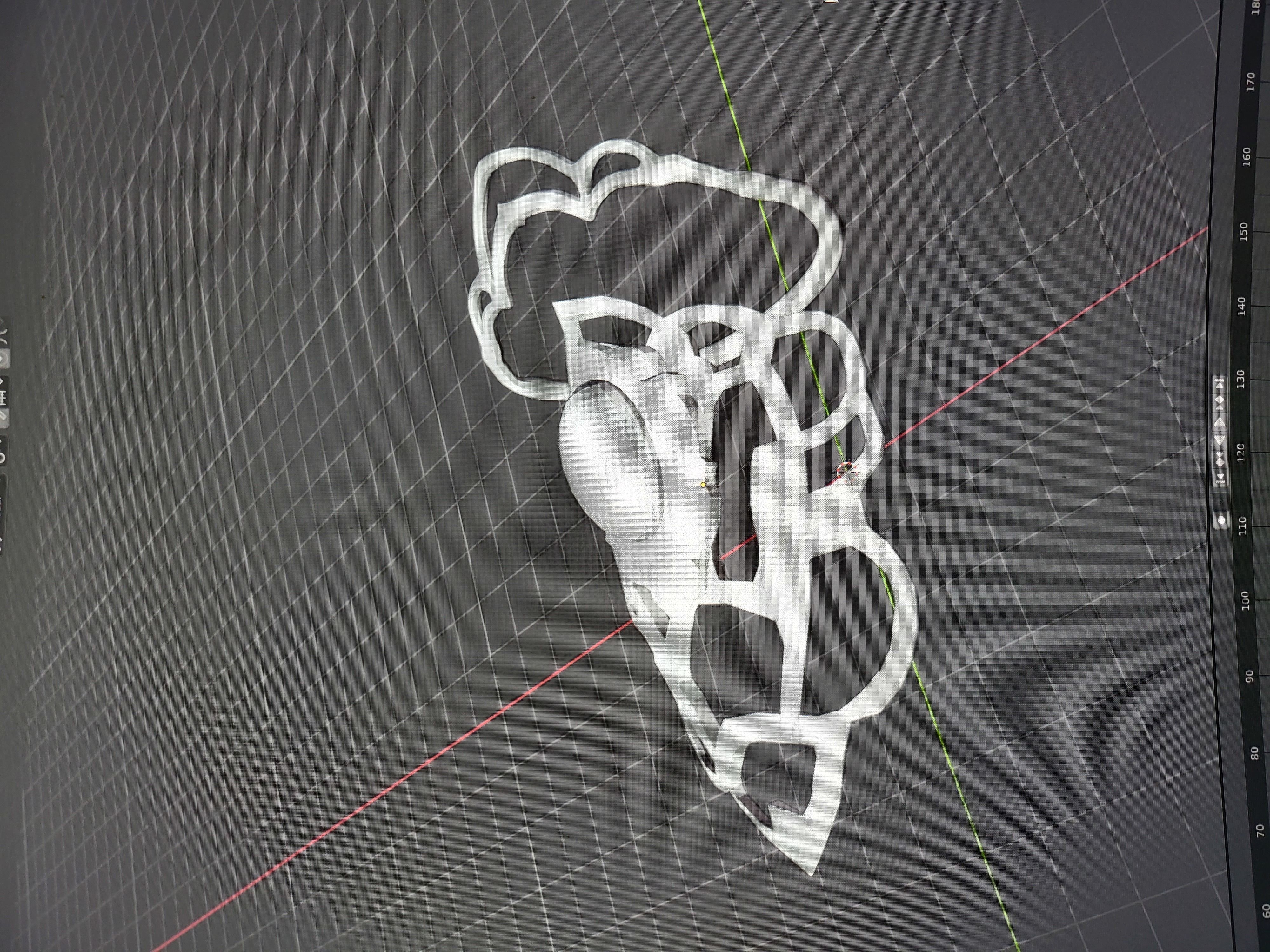 Elegant Bracelet 3D print model_2