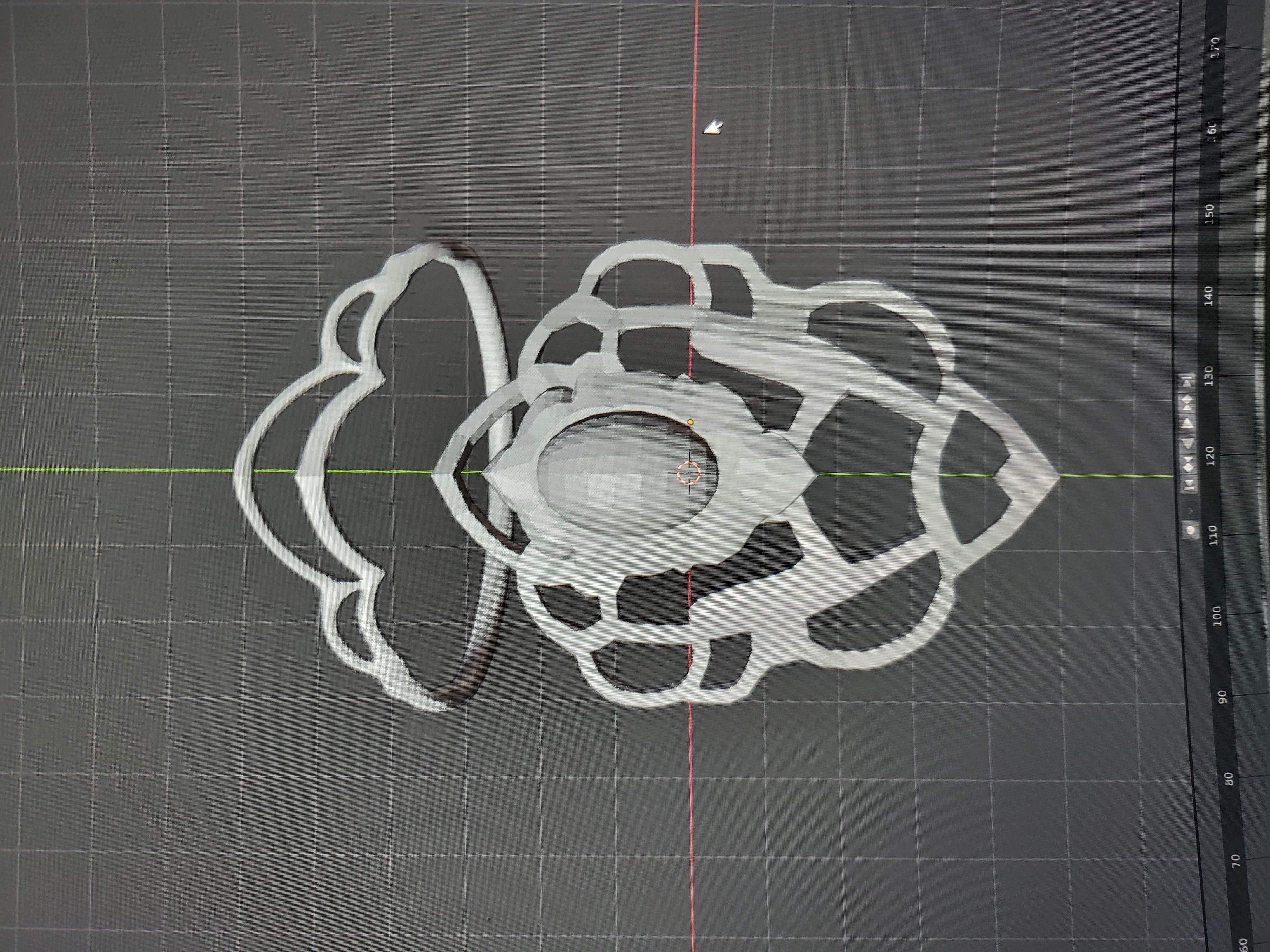 Elegant Bracelet 3D print model_1