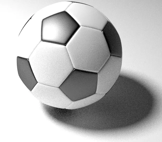 football soccer ball Free 3D model