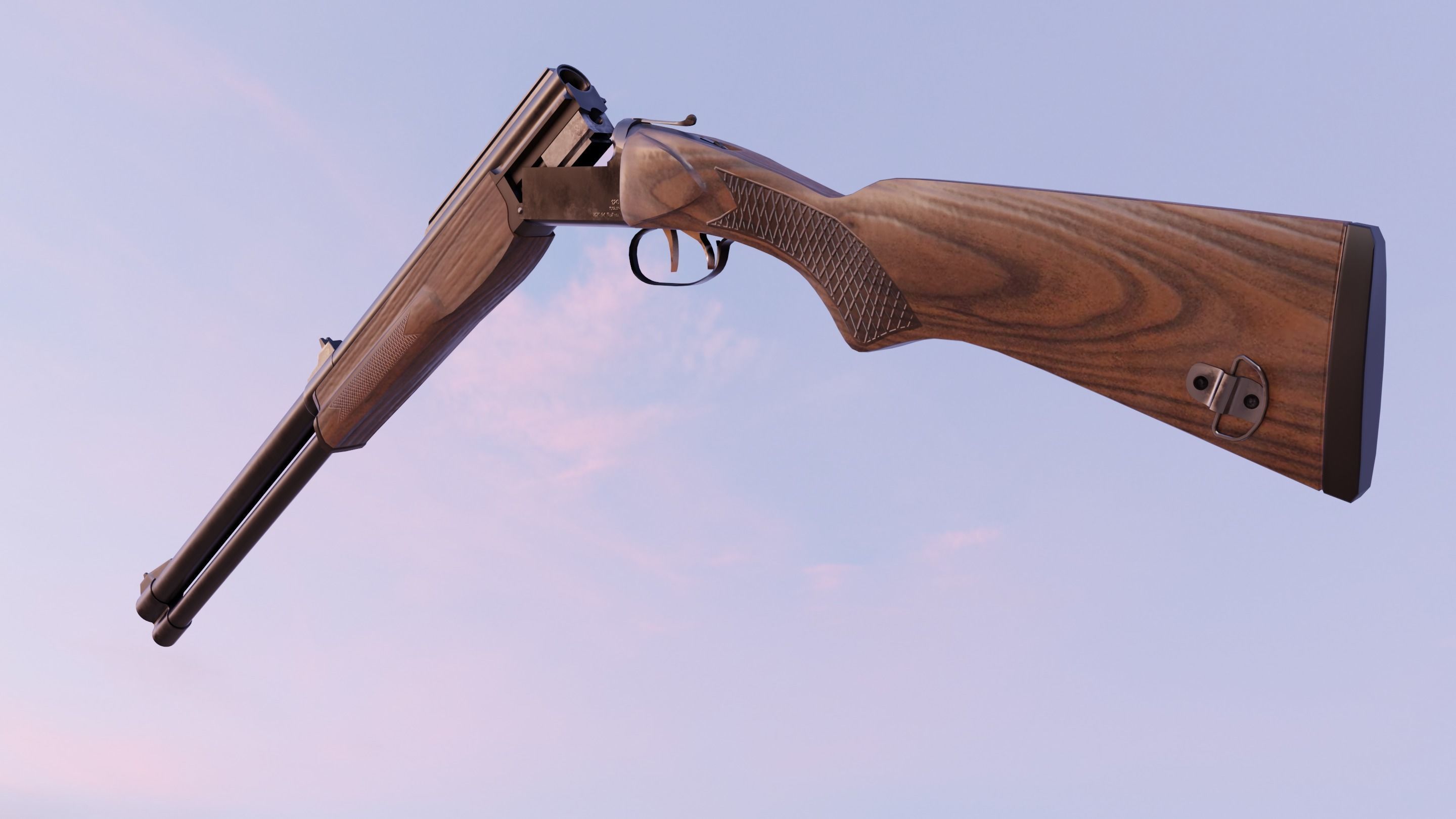 Rifle Package PBR Game Ready 3D Model Collection_9