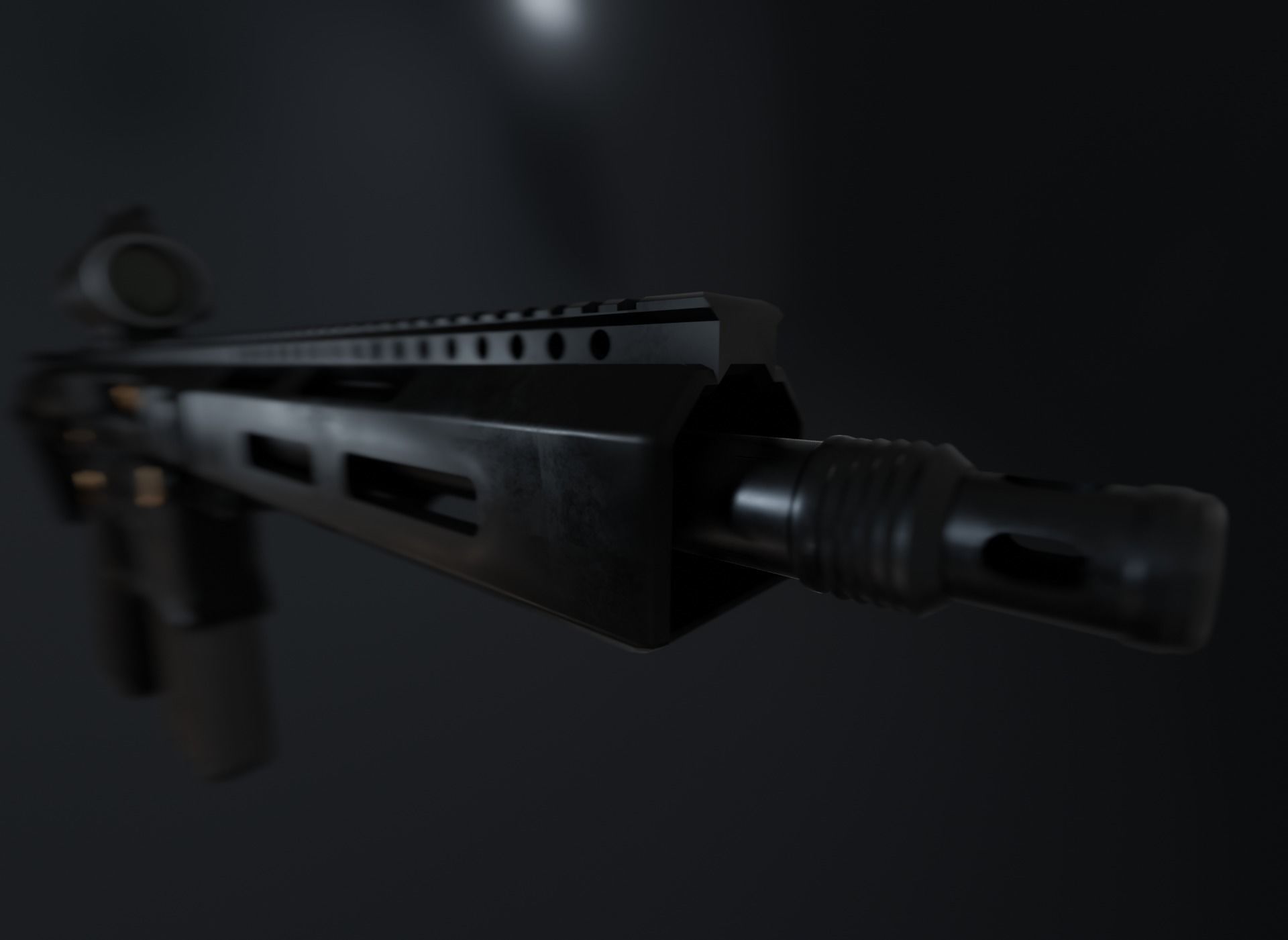 Rifle Package PBR Game Ready 3D Model Collection_11