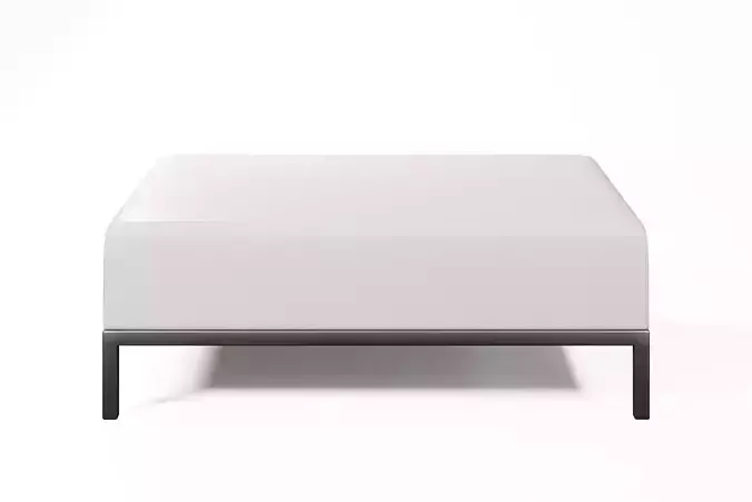 Free Ottoman Free low-poly 3D model